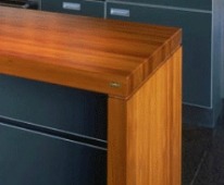 solid timber benchtop